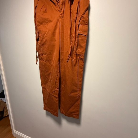 GAP Twill Barrel Ankle Pant Copper 12 - Picture 10 of 11